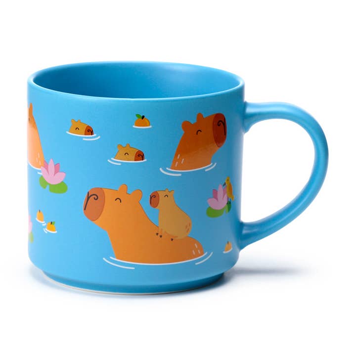 Puckator EU – wholesale Kaffekoppar – Capybara Stor Porslinsmugg3