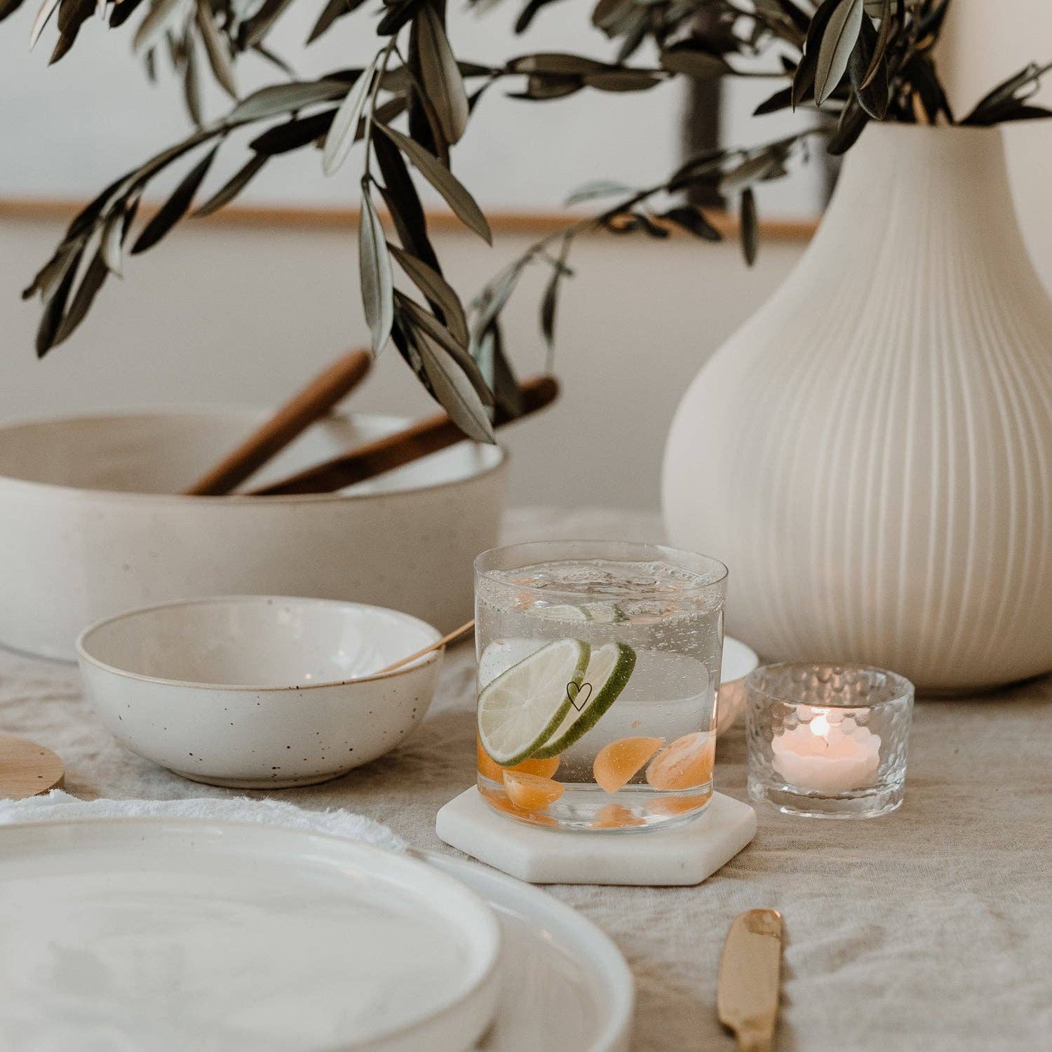 Eulenschnitt – wholesale Drinking glass/cup – Black heart drinking glass (VE = 4 pcs)2