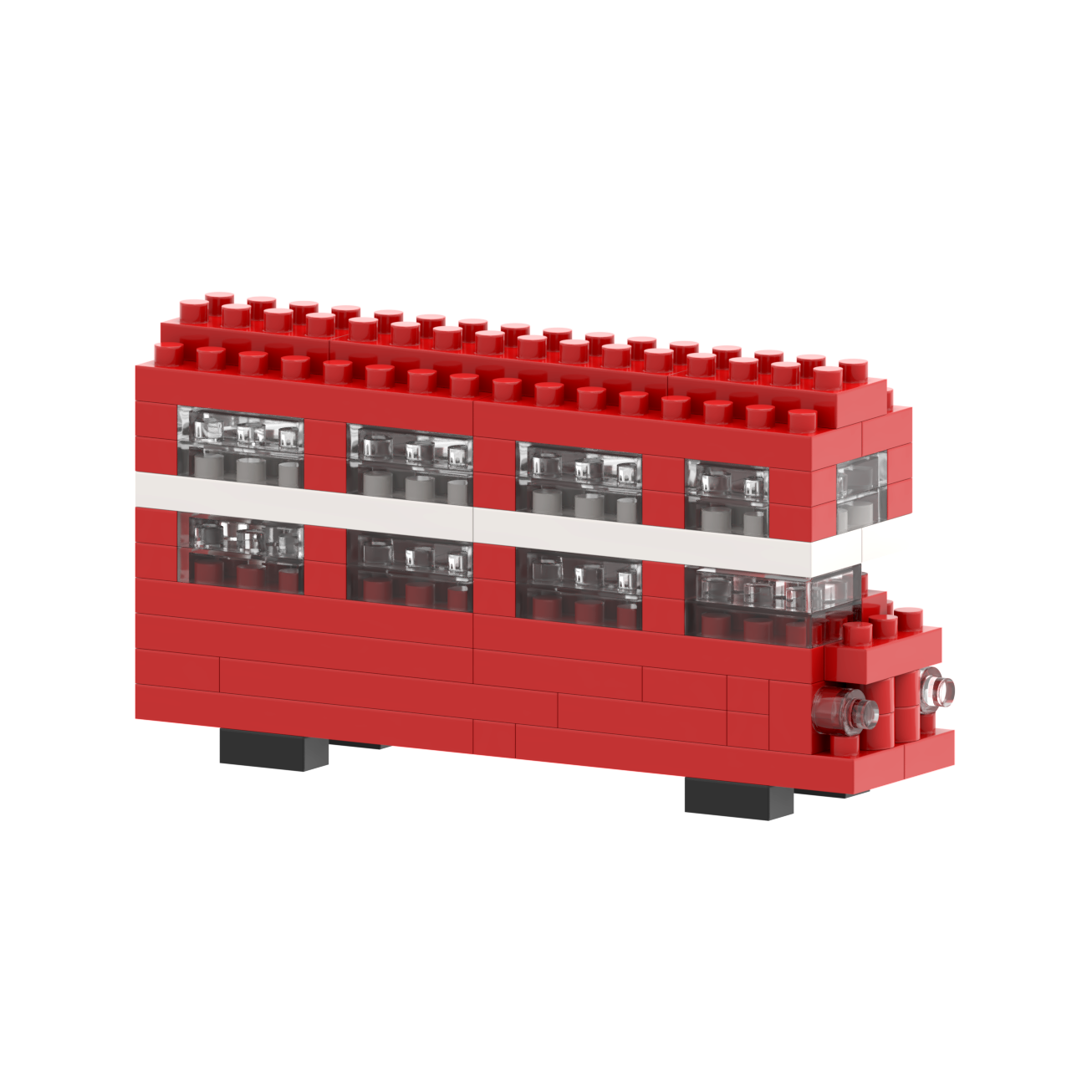 Brixies - Vendita all'ingrosso Gioco da costruire - Bambini - Cartolina BRIXIES Tourbus2