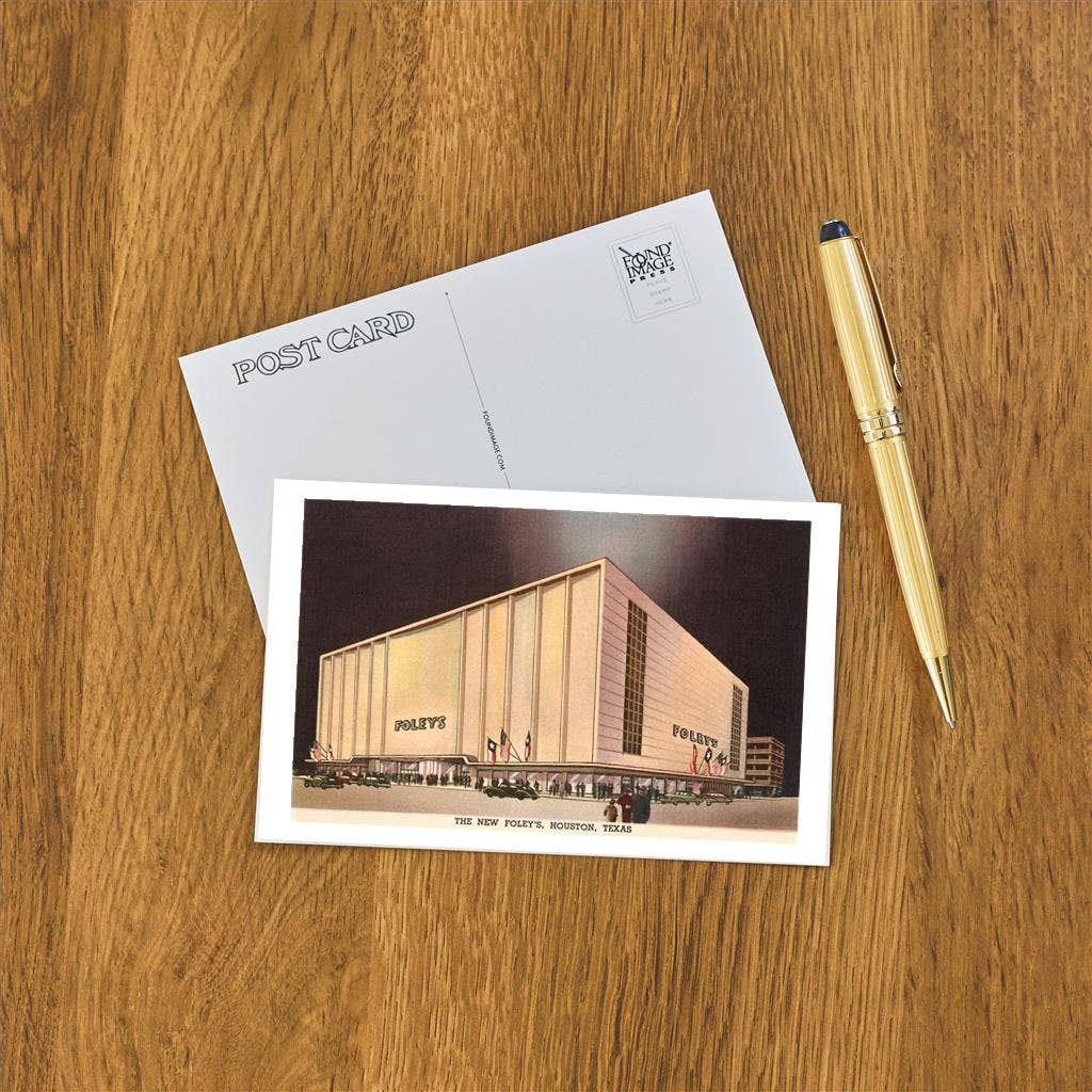 Found Image Press - Wholesale Postcard - Postcard TX-539 Foley's Houston, Texas1