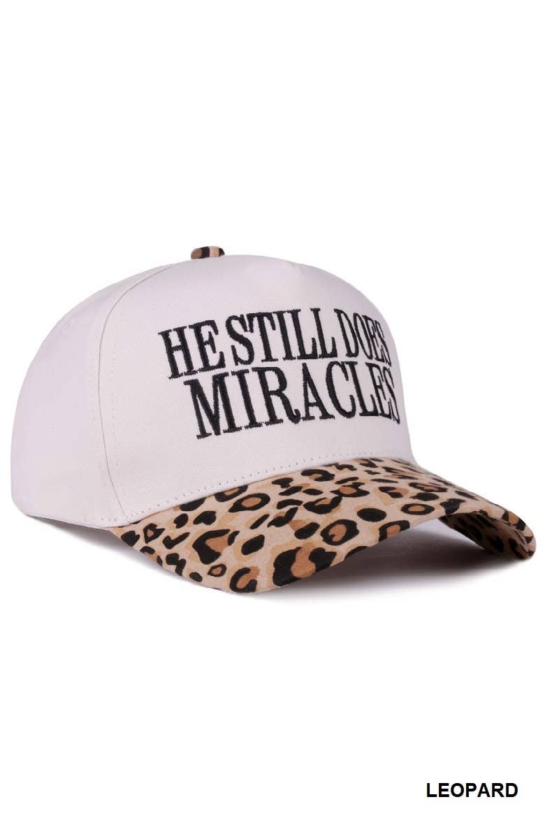 Vanilla Monkey - Wholesale Baseball Cap - Women's - He Still Does Miracles Two Tone Canvas Cotton Cap8