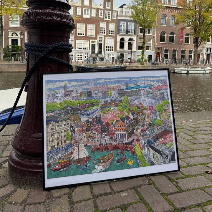 Puzzle in a Bag - Wholesale Puzzle - Adult - Amsterdam puzzel - 1000 pieces - Language: English3