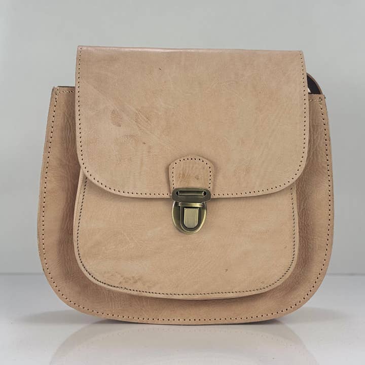 Handcrafted Leather Crossbody Bag for wholesale by HandmadeBestSeller