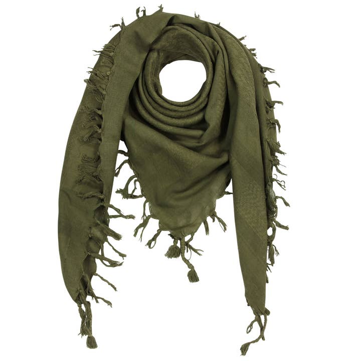 Palituch - green-olive green - green-olive green - Kufiya PLO scarf for wholesale by Tribal Trade GmbH