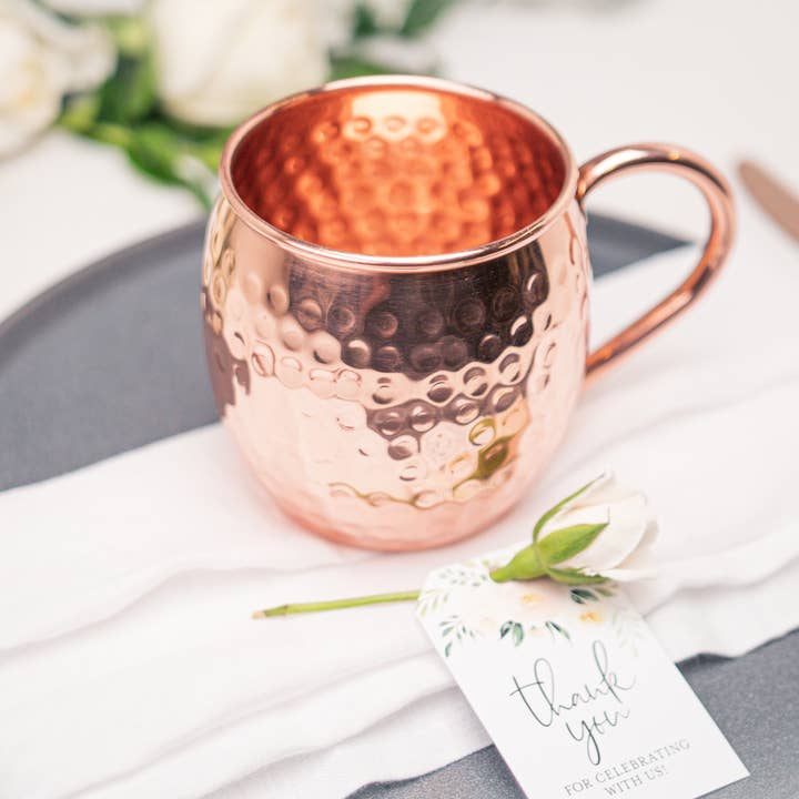 Advanced Mixology - Wholesale Cocktail/Liquor Glass - Barrel Style with Copper Handle1