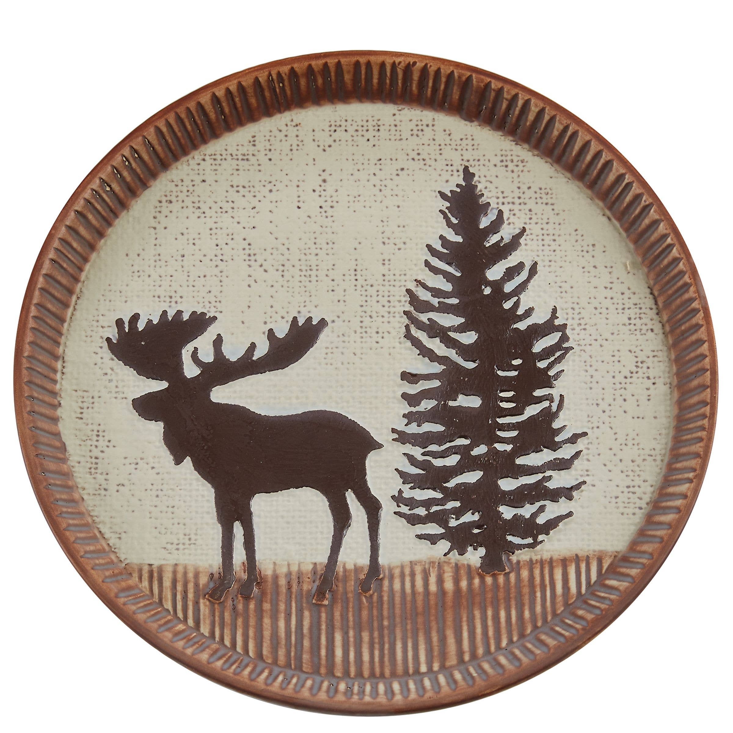 Park Designs - Wholesale Salad Plate - Wilderness Trail Moose Salad Plate0