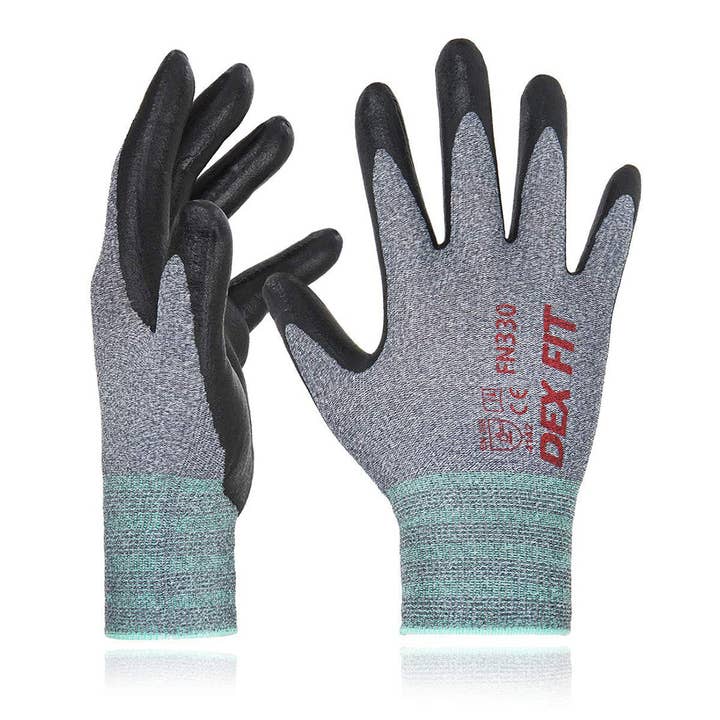 Dex Fit FN330 Work Gloves - Grey for wholesale by Muveen