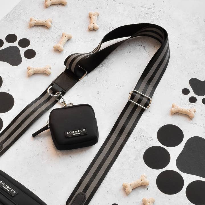 Cocopup London - Wholesale Bag Strap - Unisex - Reflective Bag Strap - Black