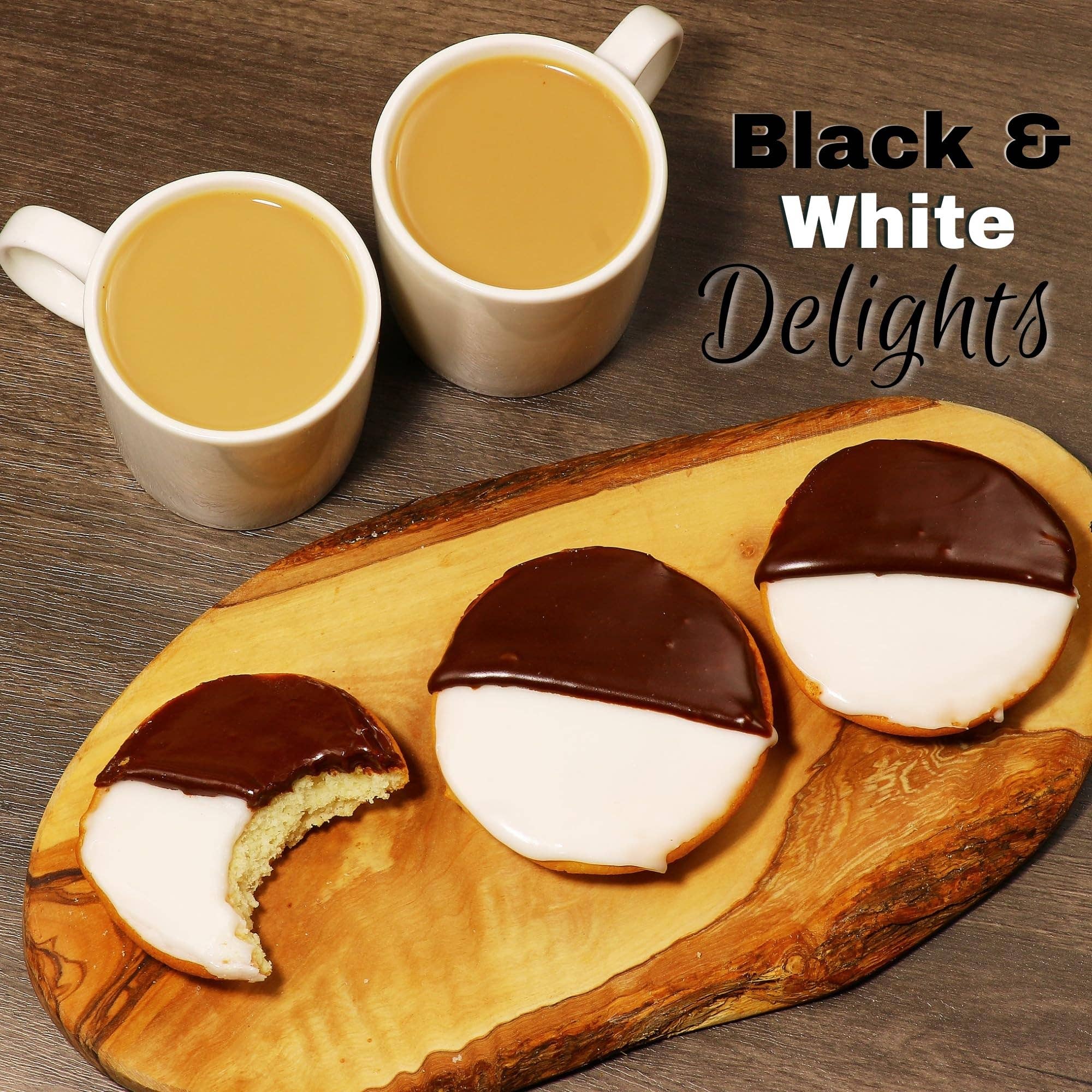Stern's Online - Wholesale Cookie - Black & White Cookies | 90 Individually Wrapped Cookies 2