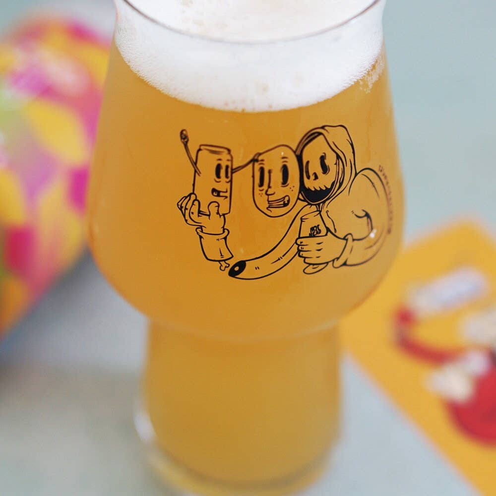 The Craft Diaries - Wholesale Bierglas/pul - Craft Beer glas - Craft Master met glimlach3