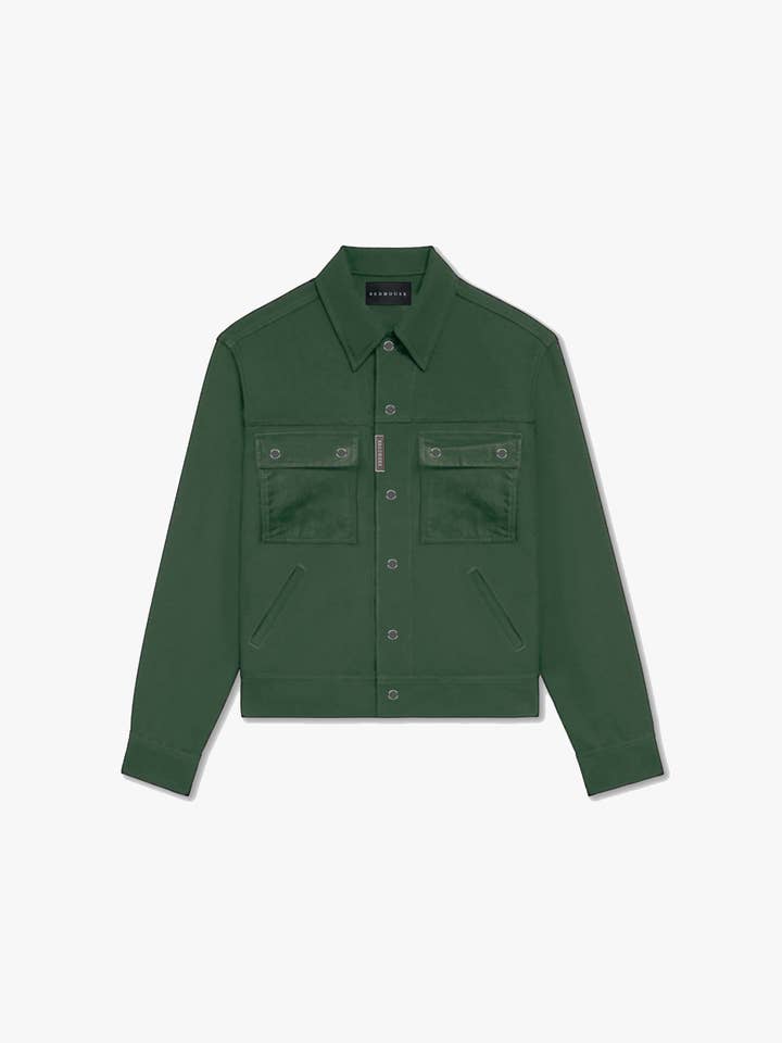 Giacca cargo verde ЯH per la vendita all'ingrosso da parte di REDHOUSE