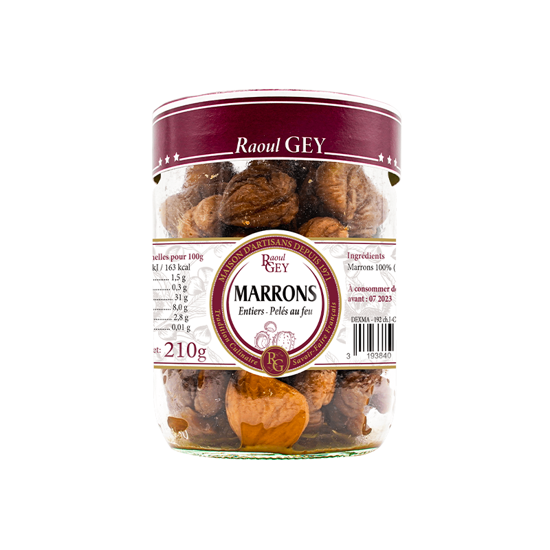 Maison RGEY - Wholesale Nuts - Whole Chestnuts 37cl - Raoul Gey - 16860