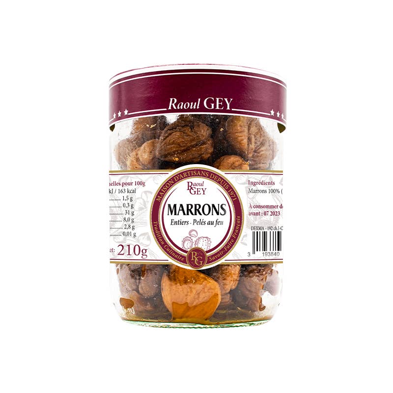 Maison RGEY - Wholesale Nuts - Whole Chestnuts 37cl - Raoul Gey - 1686