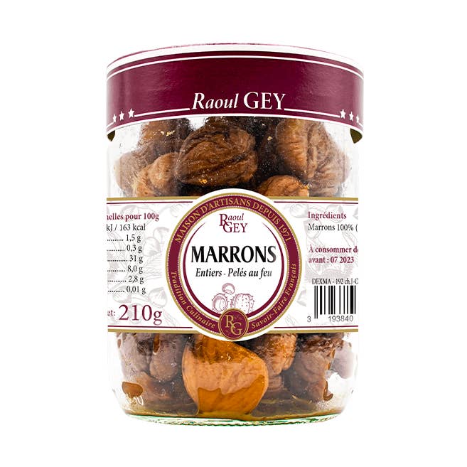 Hela kastanjer 37cl - Raoul Gey - 1686 för wholesale av Maison RGEY