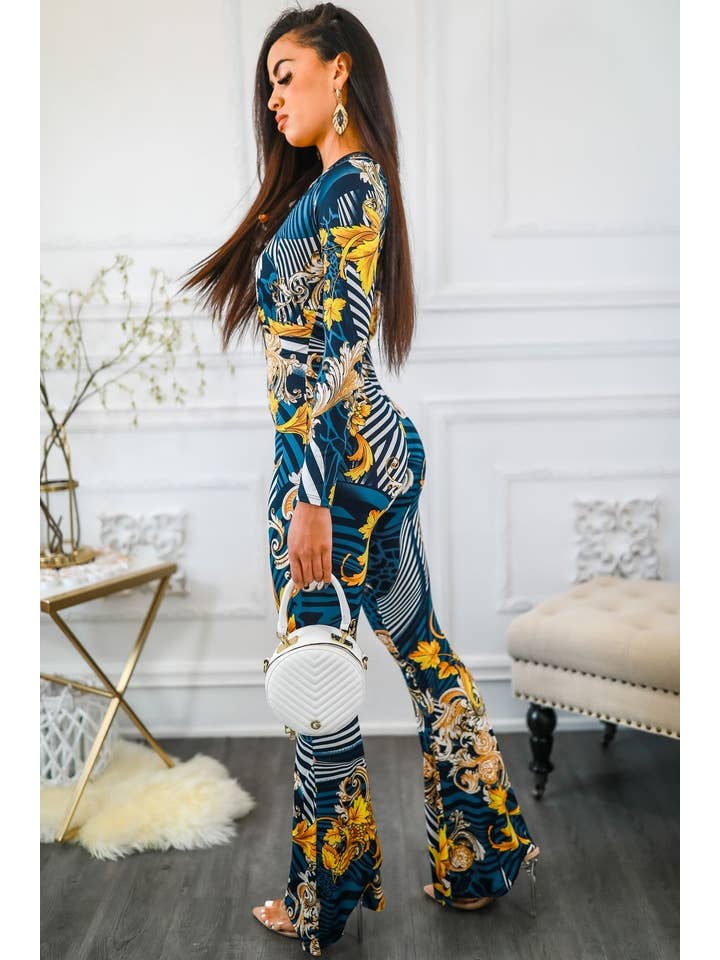 SurelyMine - Wholesale Jumpsuit - Dames - Rijke en klaar diepe jumpsuit met V-hals7