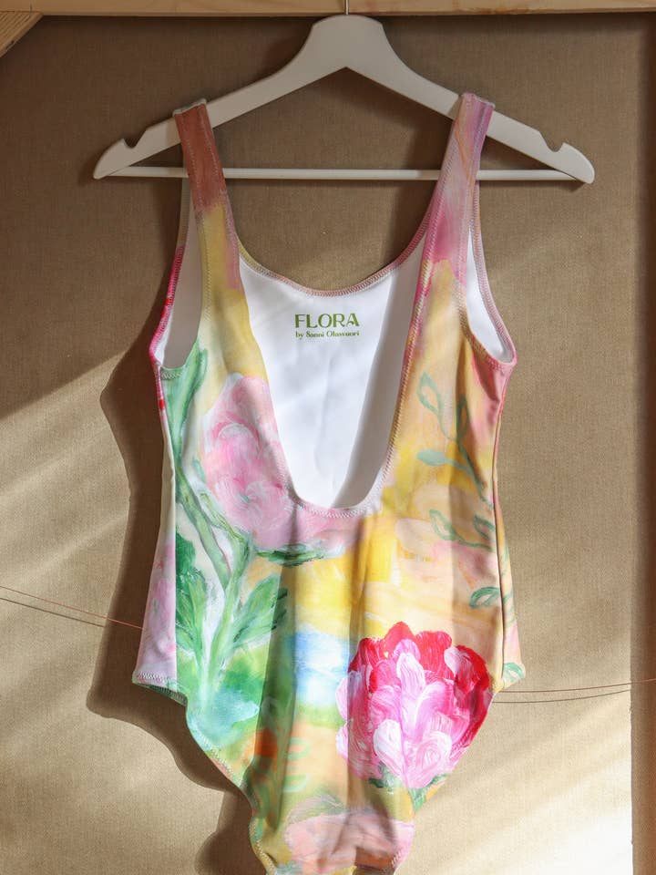 Traje de baño floral colorido Follow the Sun para venta al por mayor de Flora