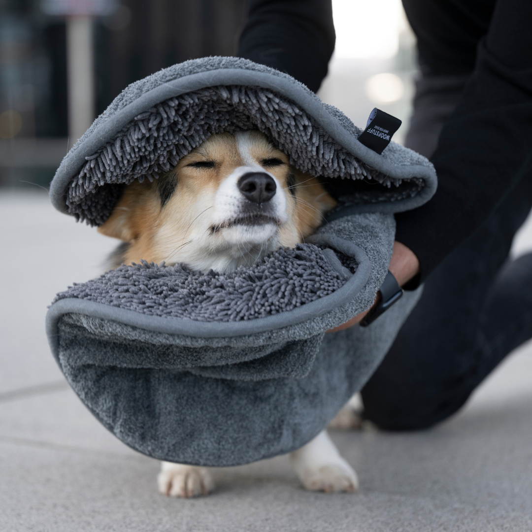 Woofstuff - Shop for dogs - Wholesale Pet Towel - Dog - Ultra Dry Comfort Dog Towel Graphite3