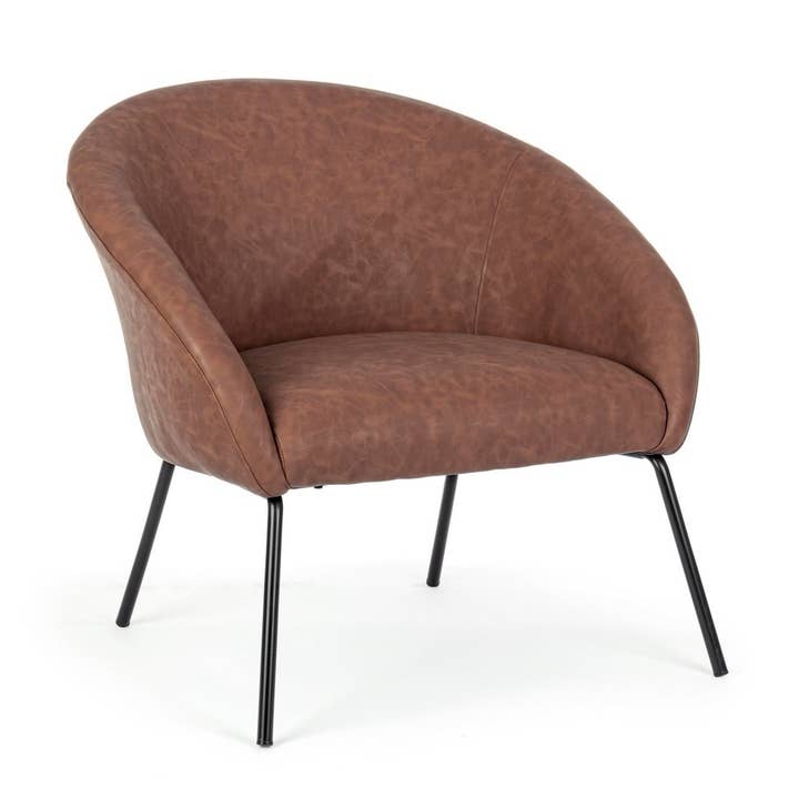 KONTE.DESIGN AIKO velvet armchair for wholesale by Konte.Design