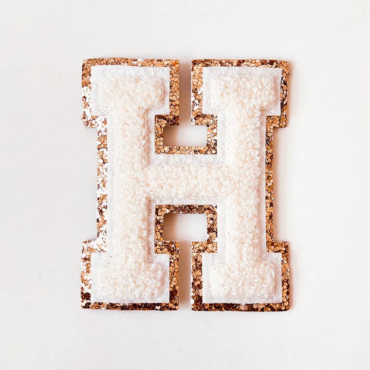 Mimi's Glow Accessories - Wholesale Sticker - Glitter Letters Cream (VE3)8