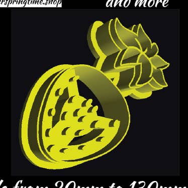 STRAWBERRY Imprint Cutter: Kunst, bagning, håndværk for engroshandel hos Forever Springtime