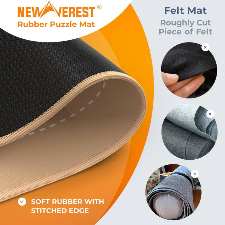 Newverest – wholesale Puzzle – Adult – Newverest Jigsaw Puzzle Mat Roll Up 1500 pcs, Rose Gold2