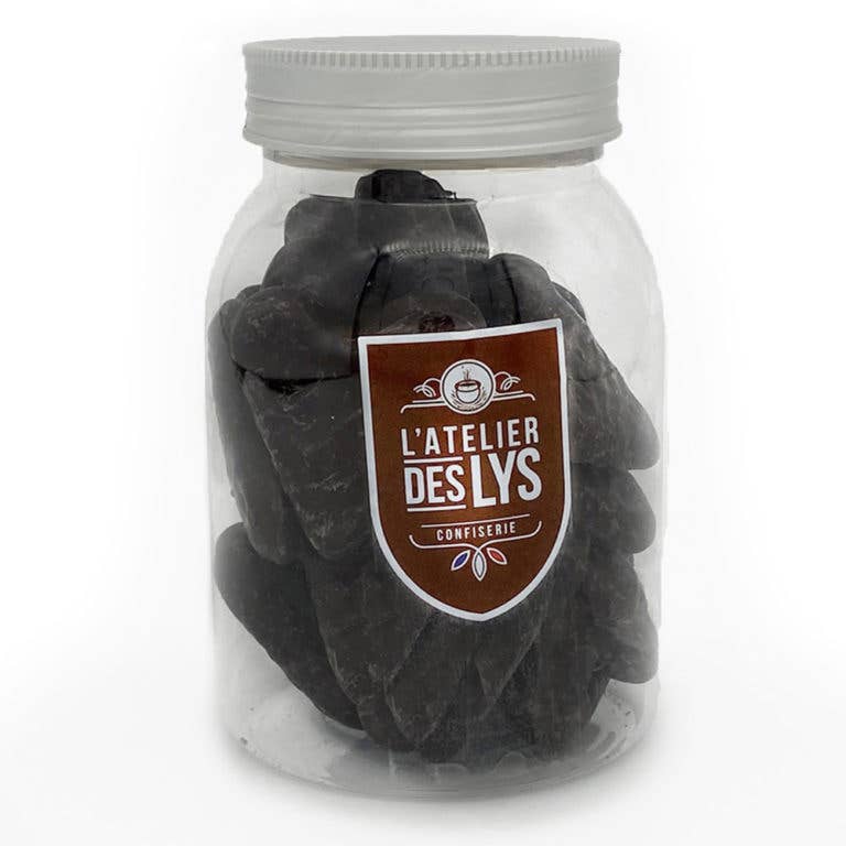 L'Atelier des Lys - Vendita all'ingrosso Dolci ricoperti di cioccolato - Cuori di marshmallow al cioccolato fondente1