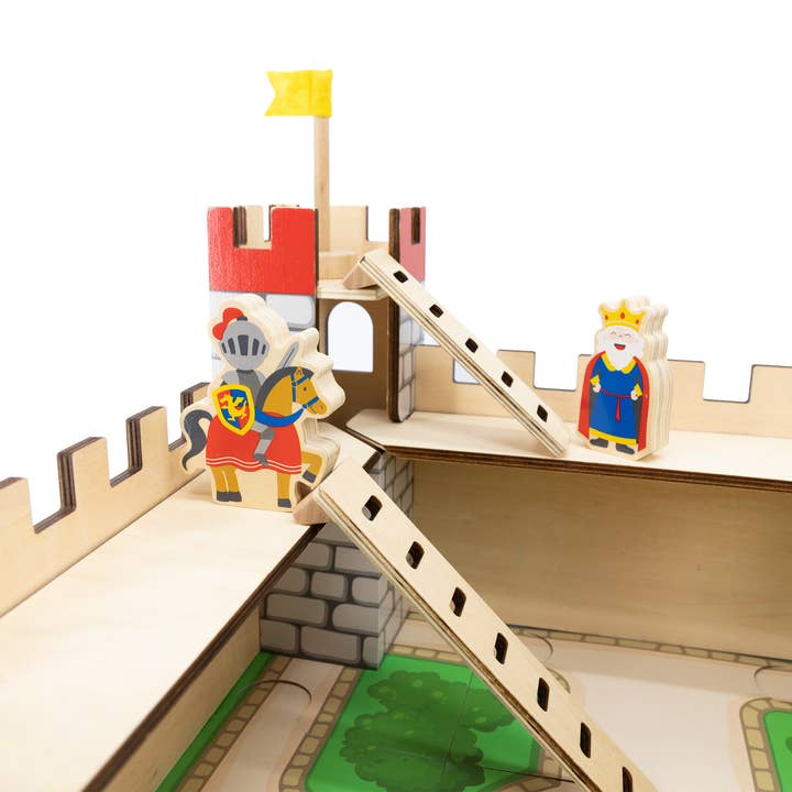Trade Toys Limited - Wholesale Wood Toy - Kids - Viga Wooden Castle Play Set3