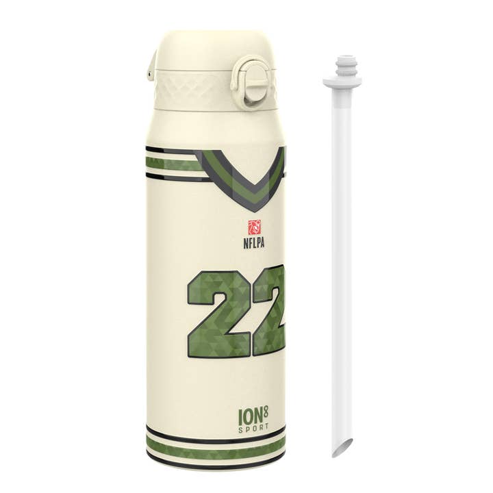 NFLPA Thermal Steel Water Bottle Icon - 24oz - Derrick Henry for wholesale by Ion8