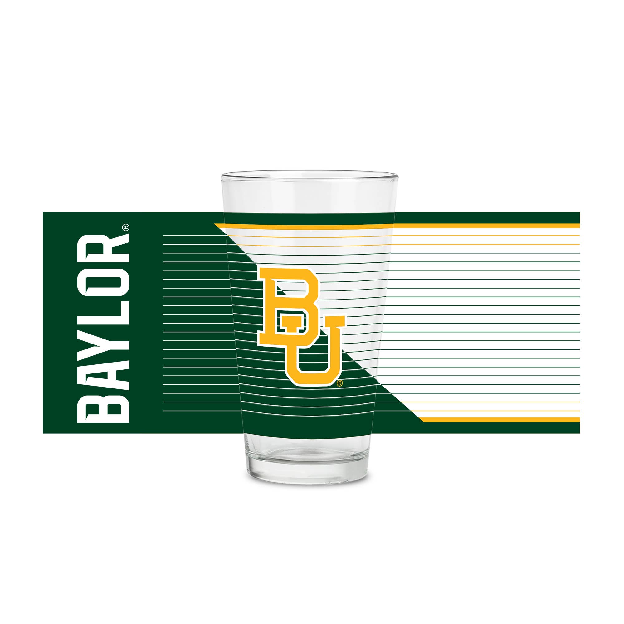 Rico Industries - Vente Verre/chope à bière - Verre à pinte de 16 oz NCAA Baylor Bears4
