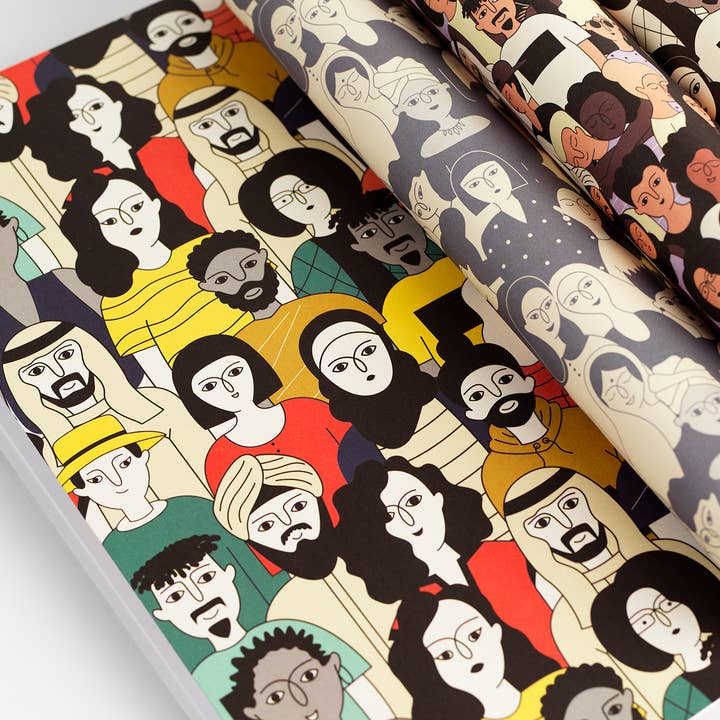 Pepin Press - Wholesale Flat Wrap - Love & Friendship Gift & Creative Paper Book Vol 1131