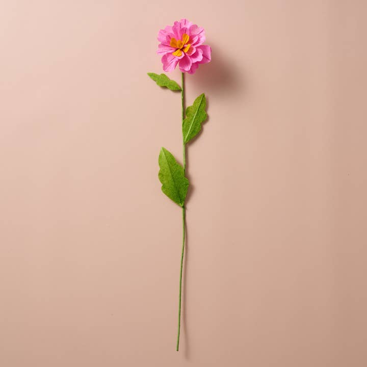 Ten Thousand Villages - Wholesale Artificial Flowers - Silk Paper Cosmo Flowers - Pink1