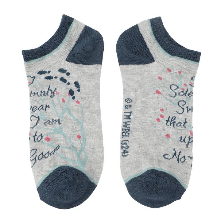 Bioworld Merchandising - Wholesale Socks - Women's - Harry Potter Hedwig Women's 5 Pair Ankle Socks