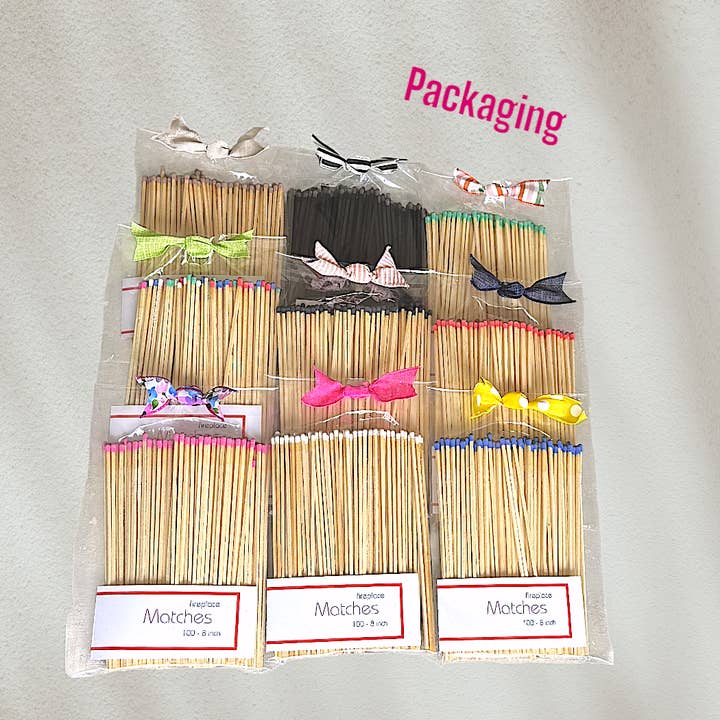 CJ Gift Goddess - Wholesale Lucifers - 8" Haardlucifers: 10+ Kleuropties, Bundels van 10011