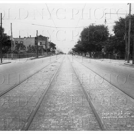 Calle 31 entre 37th Ave y Webster Ave, Queens, 1913 para venta al por mayor de Old NYC Photos