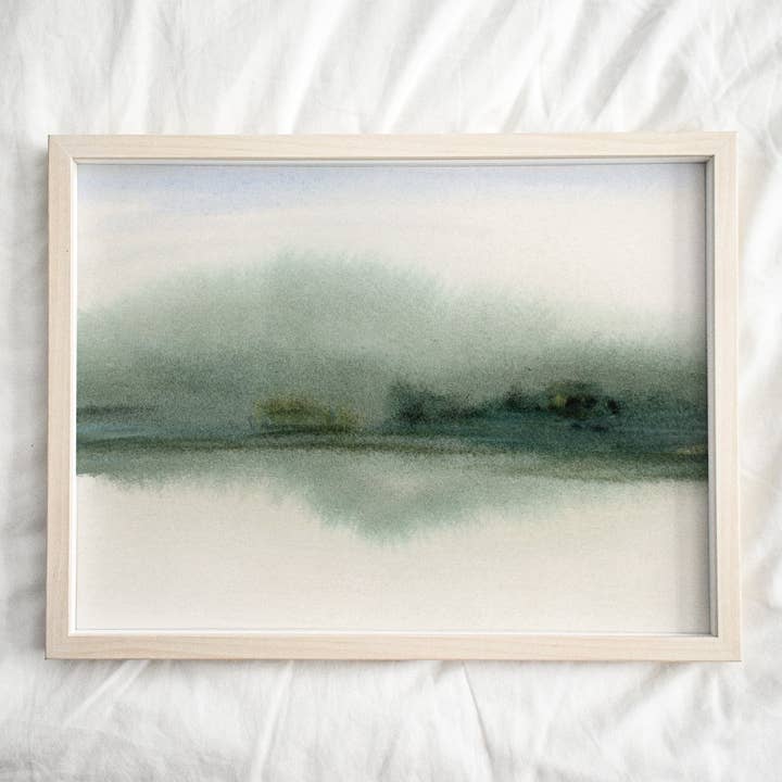 Impresión en miniatura en forma de X con paisaje para venta al por mayor de Woodmiration