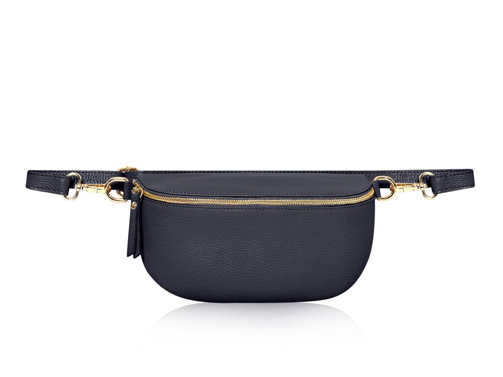 MONTTE DI JINNE – Engroshandel Crossbodytaske - Dame – Italiensk ægte læder crossbody bæltetaske-mellemstor0