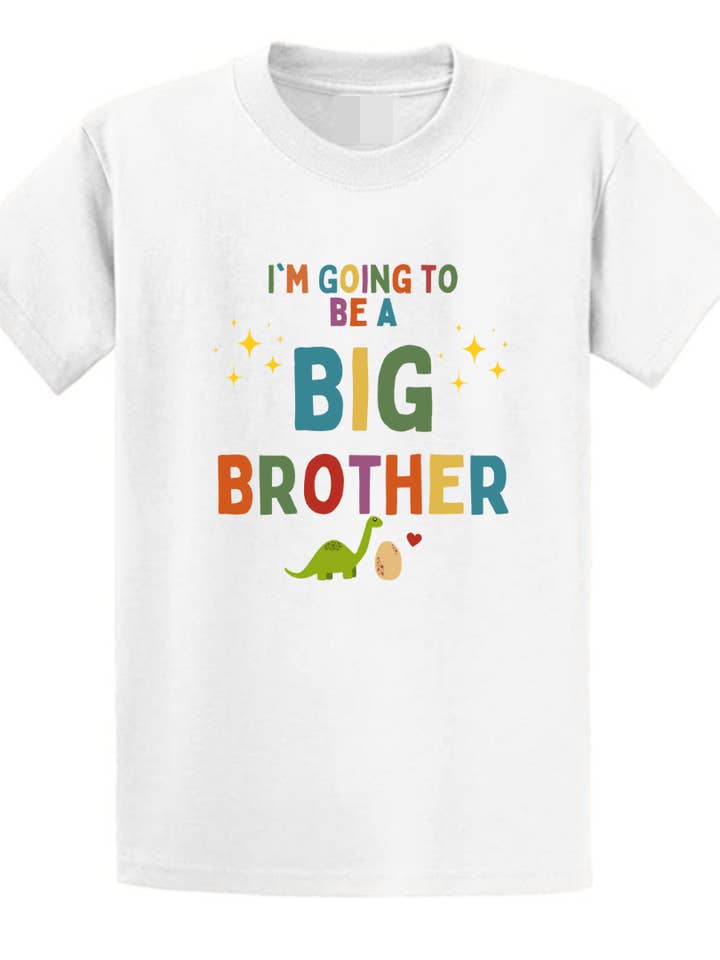 Maglietta Second Ave per bambini/bambini che diventerà un fratello maggiore per la vendita all'ingrosso da parte di Second Ave Gift Company