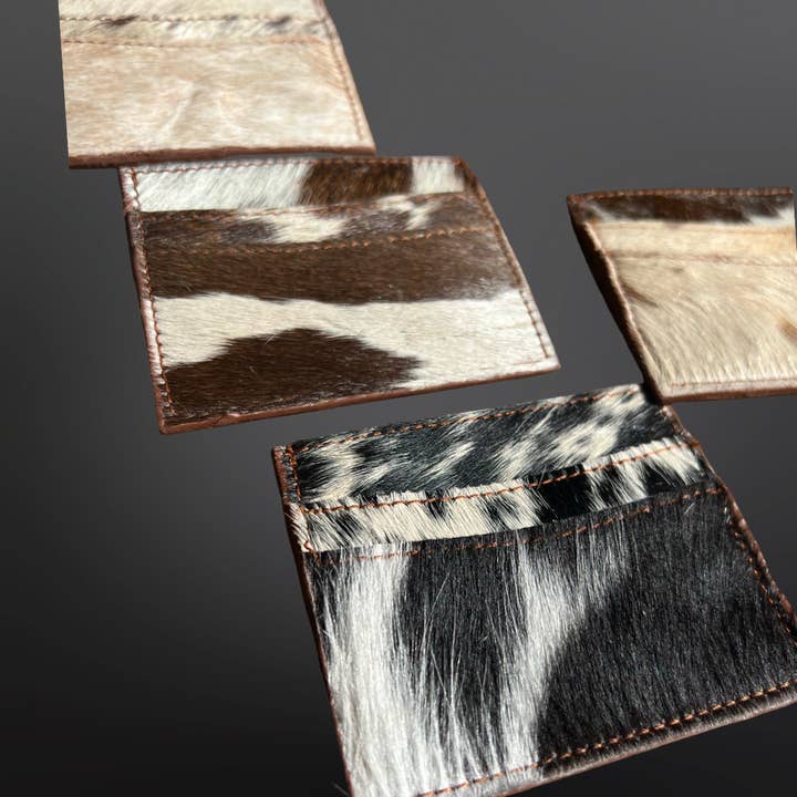 Cowhide Leather Credit Card Sleeve Wallet for wholesale by Westrian International