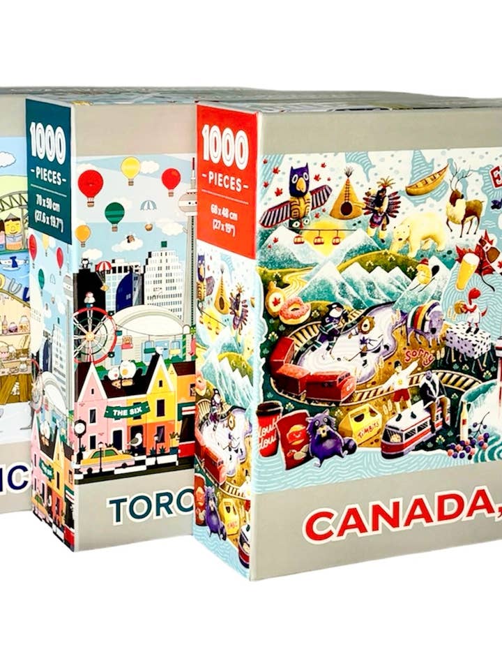 Canada Bundle for wholesale by Arcadia Puzzles