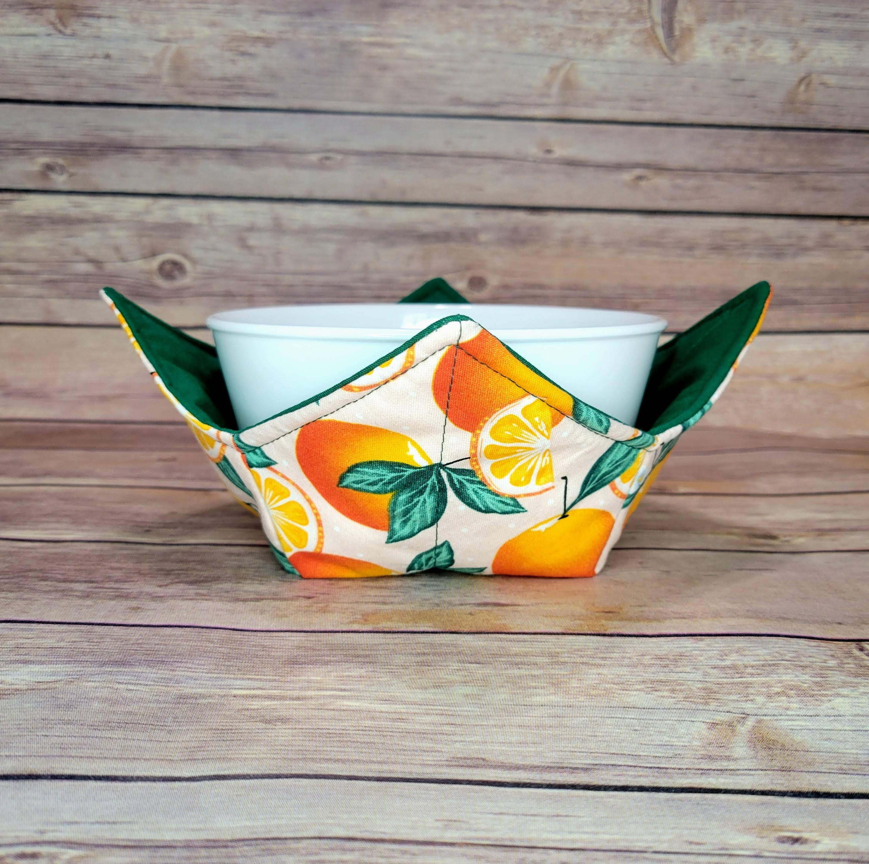 Burpie Bibs Boutique - Wholesale Oven Mitt/Pot Holder - Fruit Bowl Cozy | Lemon Cherry Strawberry Orange Hot Pad9