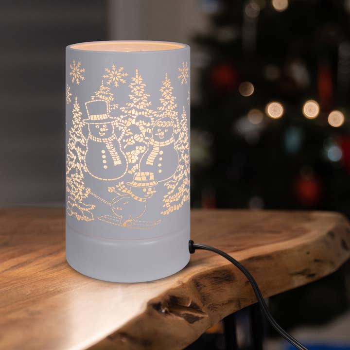 7” Holiday Touch Lamp Air Freshener with Metallic Finish for wholesale by Opportunities