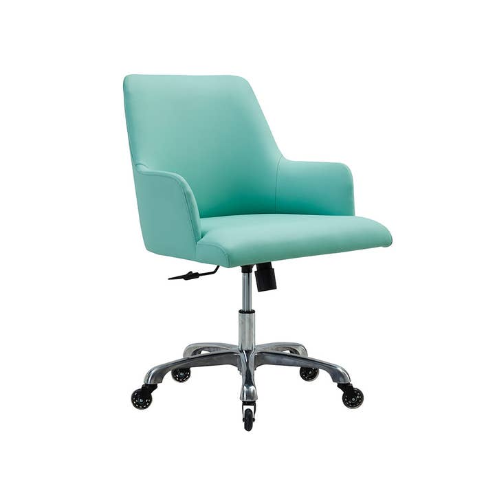 HitaStyles - Wholesale Chair - New York Eco Leather Swivel Desk Chair With Caster Wheels