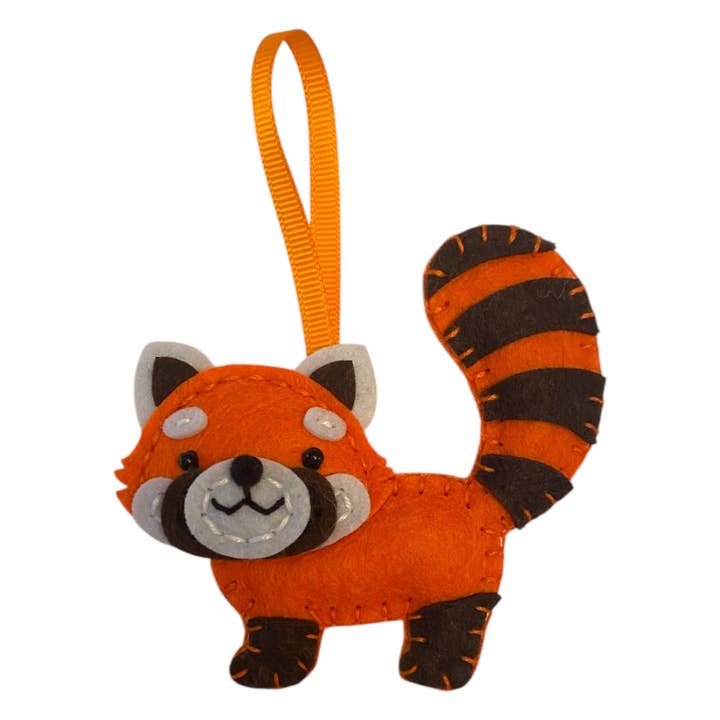 Red Panda Ornament Craft Kit (9+) for wholesale by Wildlife Tree