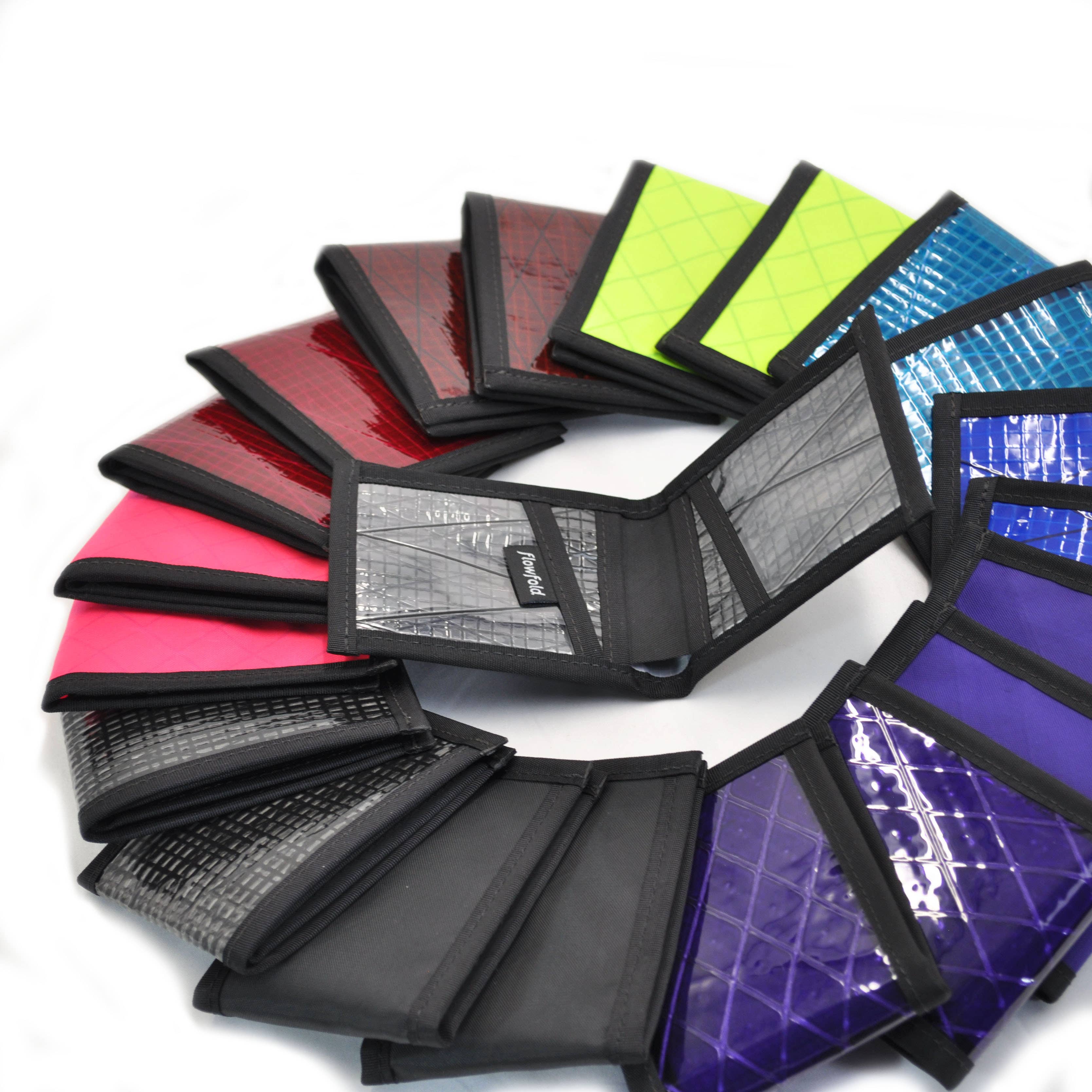 Flowfold – wholesale Plånbok – Herr – Vanguard plånbok Display Sortiment- Brights1