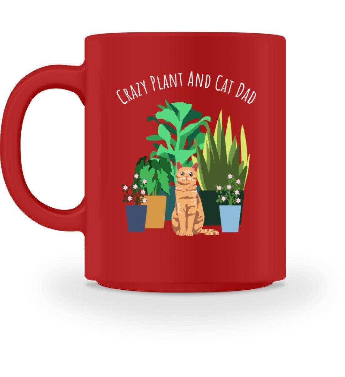 GARTENFAN - Wholesale Coffee Mug - Crazy Plant and Cat Dad - ceramic mug2