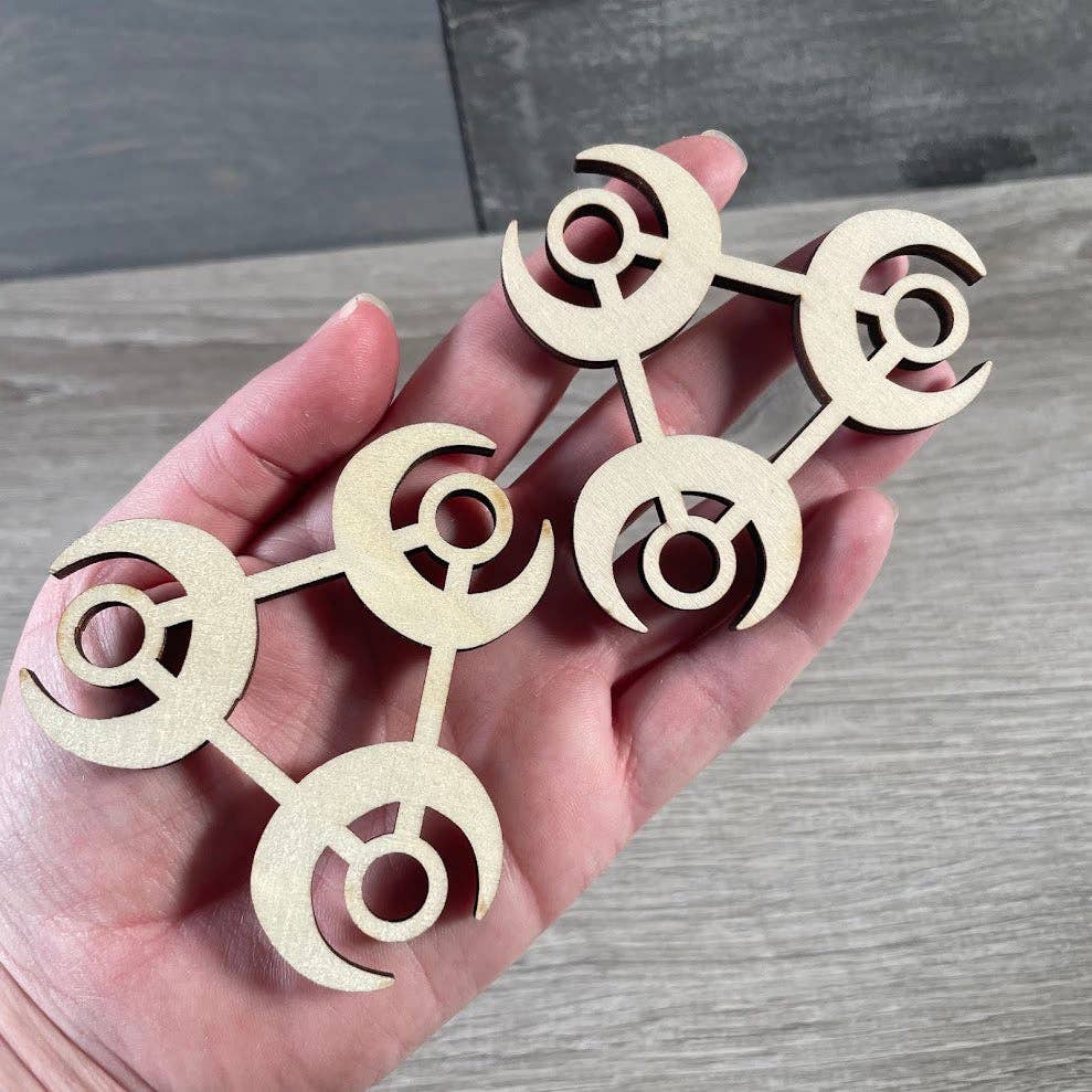 Keystone Crystals - Wholesale Decorative Tabletop Object - Wood Sphere Stand for Small Crystal Spheres – Themes15