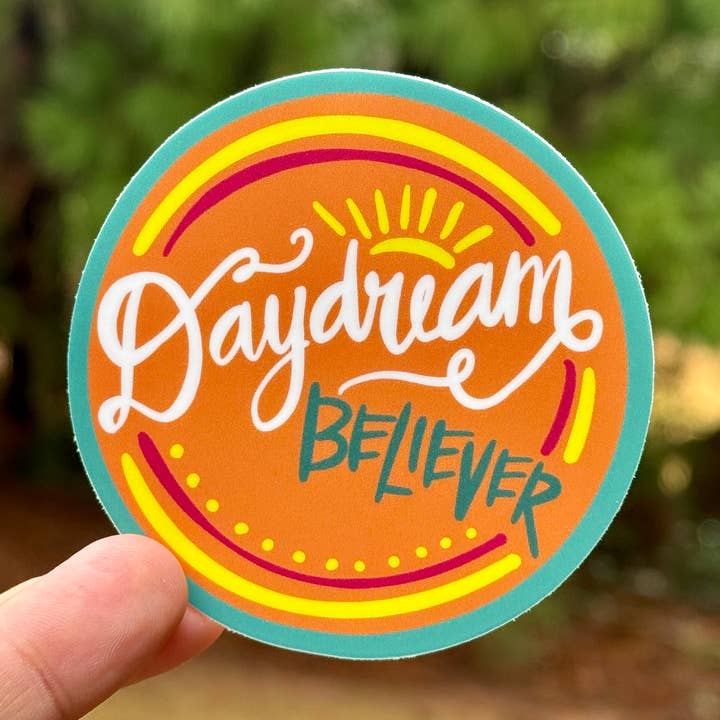 Daydream Believer {sticker} for wholesale by Uncle Dunc's Sticker Shoppe