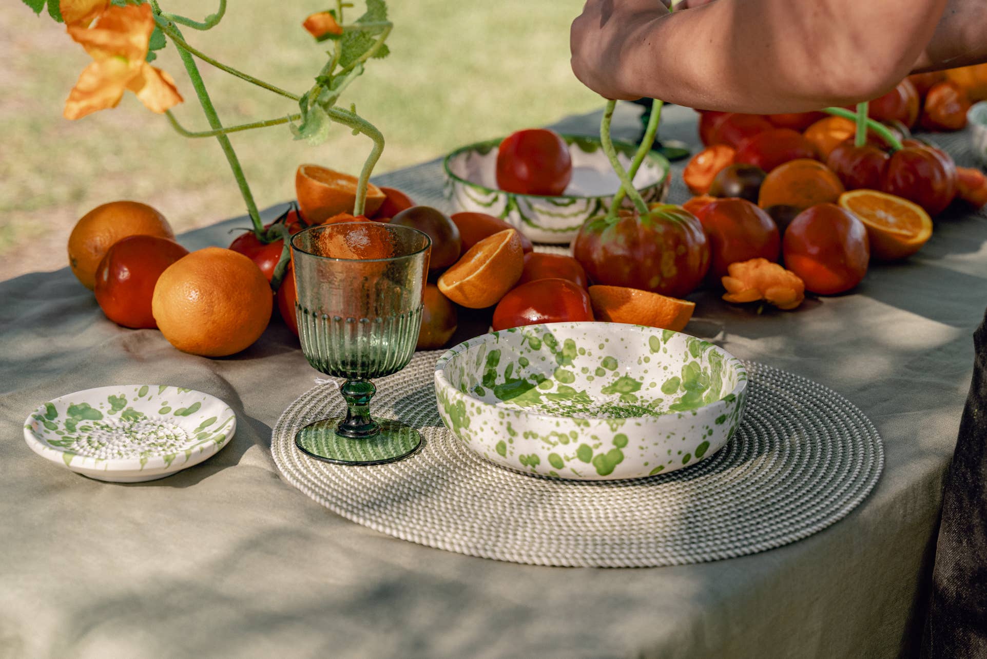 Alfar Tierra Cocida – wholesale Grater – Small Ceramic Garlic Grater Plate / Moss4