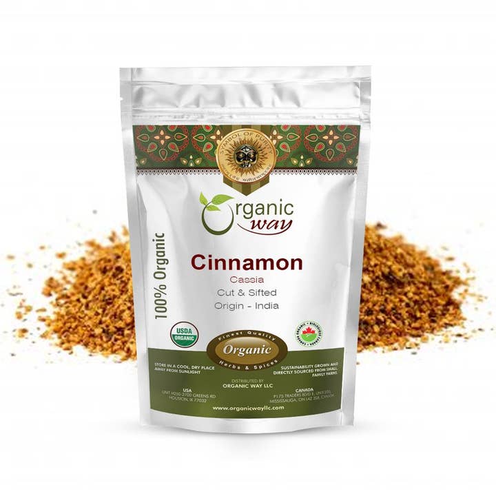 Organic Way LLC – wholesale Herbs – Organic Cinnamon Cassia (Cut & Sifted)