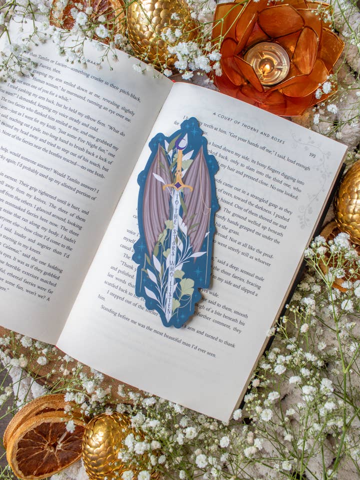 ACOTAR | Night Court Sword Bookmark for wholesale by Meaggie Moos